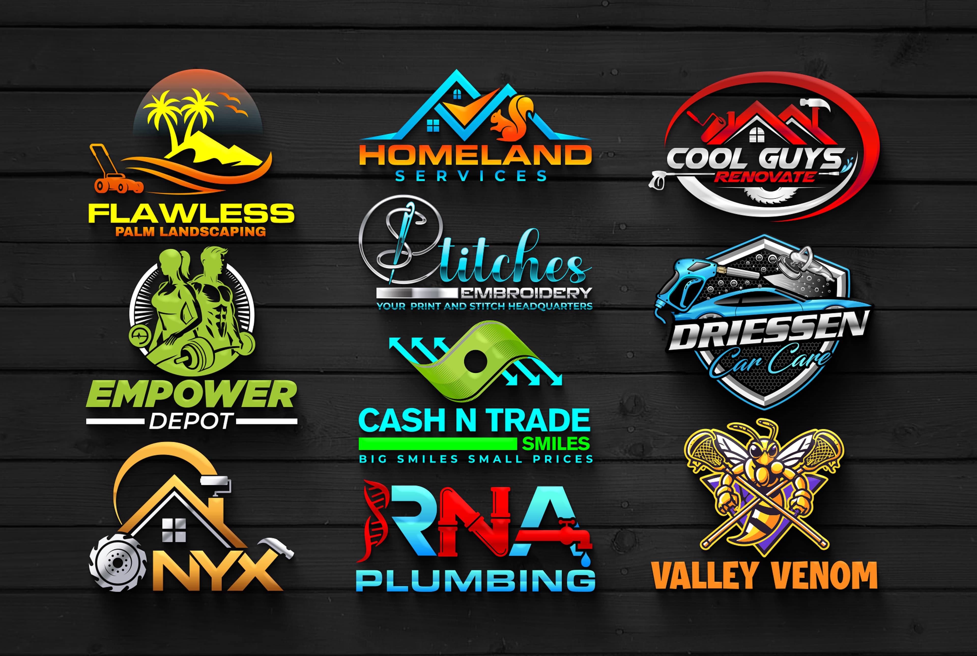 Home Services & Lifestyle Logo Collection