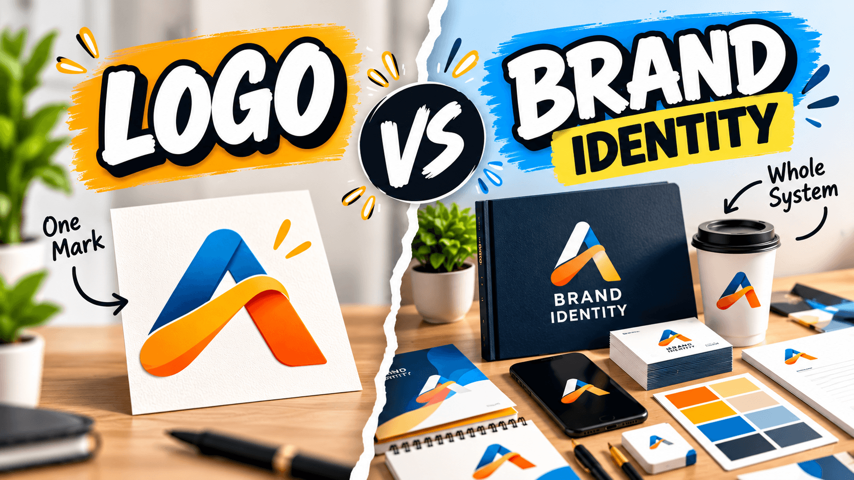 Logo vs Brand Identity: What Does Your Business Actually Need?